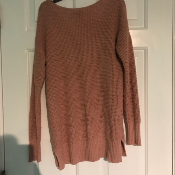 American eagle knit sweater with lace up - Picture 2 of 3